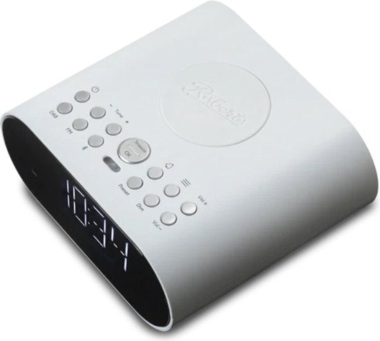 Roberts Radio Ortus DAB Charge – DAB+/FM Radiowecker – Analog & Digital – Weiß