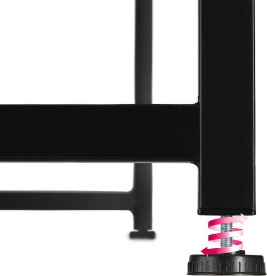 tectake - Paterson Klapptisch 102x51x77cm - hellbraun - 404661