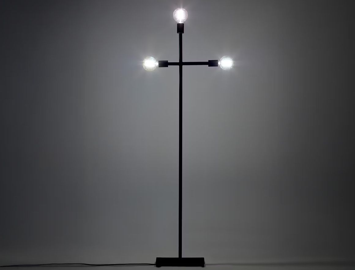 Serax Stehlampe – Industriedesign – 161 x 50 x 16 cm – Schwarz