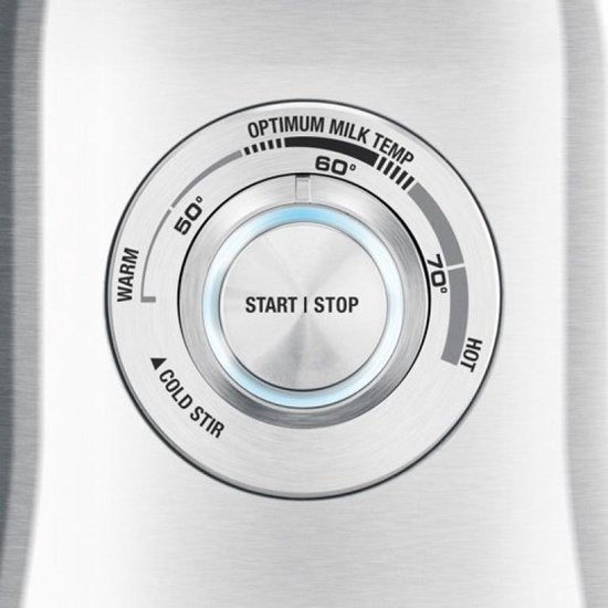 Sage SMF600BSS „The Milk Café“ aus gebürstetem Edelstahl – Elektrischer Milchaufschäumer – Warmer und kalter Schaum
