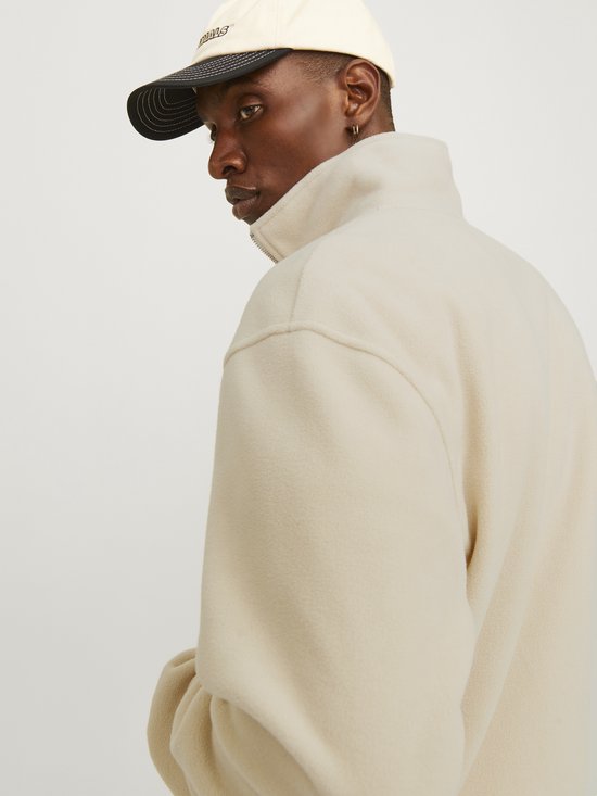JACK&JONES – JORVESTERBRO FLEECE MIT HALBEM REISSVERSCHLUSS NOOS – Herren – Pullover - Größe XXL