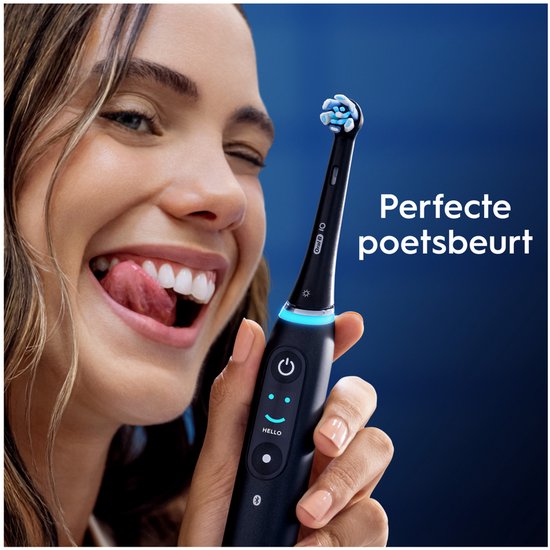 Oral-B iO Series Gentle Care Aufsteckbürsten – Schwarz – Für empfindliches Zahnfleisch – 8 Stück