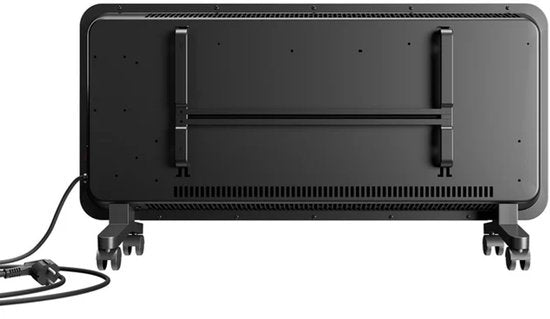 Konvektorheizung - Max. 2000 W - Schwarz - Für Wand- und Bodenmontage