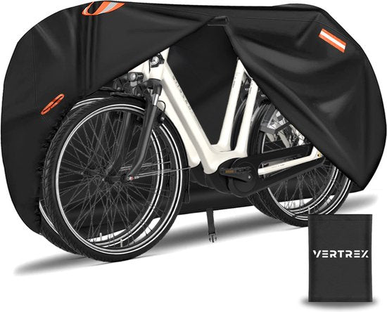 Vertrex Universal Bicycle Cover - Ultra Strong & Waterproof Oxford - Geeignet für 1 bis 2 Fahrräder - Inklusive Aufbewahrungstasche