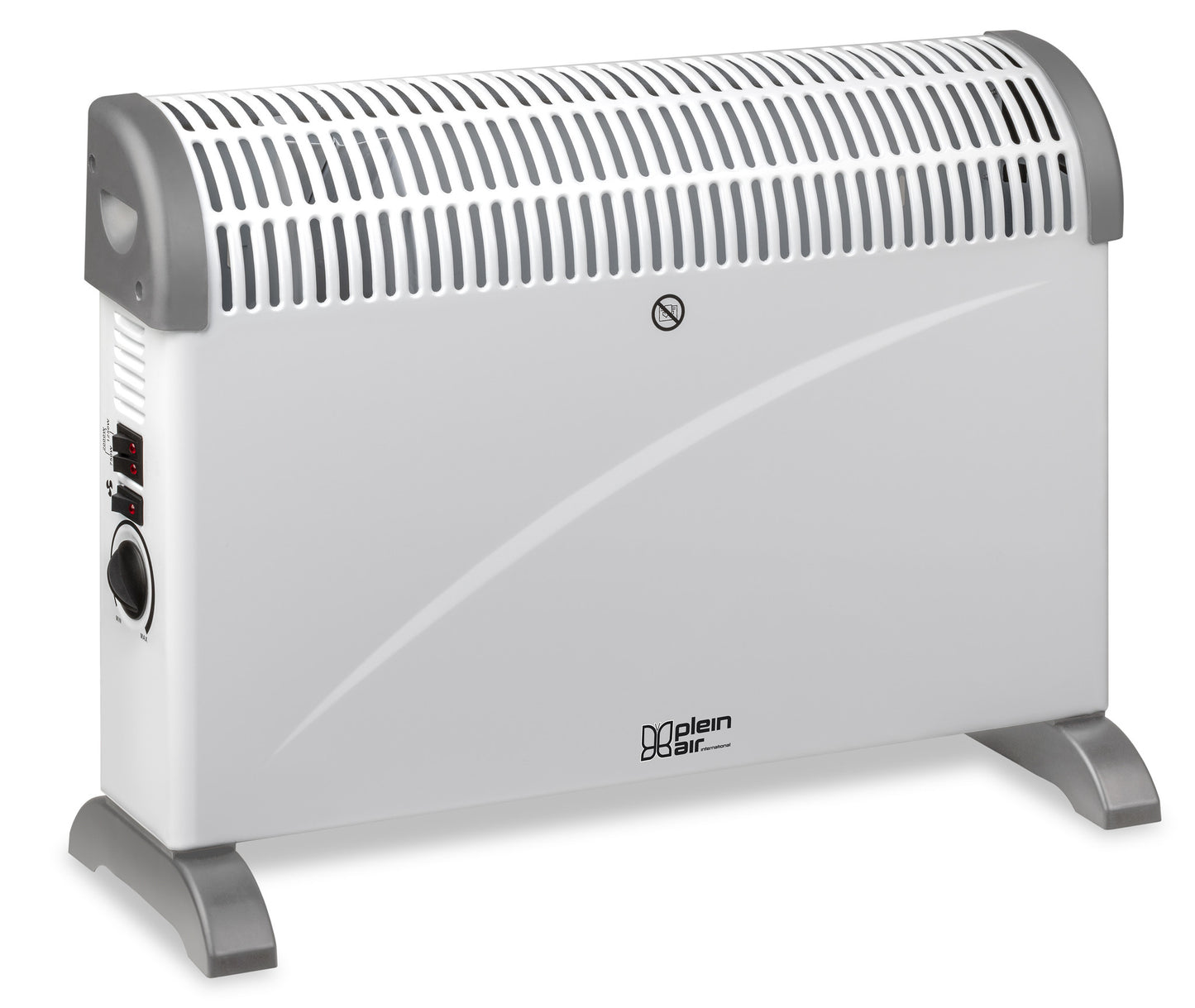 Plein Air Elektroheizgerät - 750/1500/2000W - 25m² - Weiß