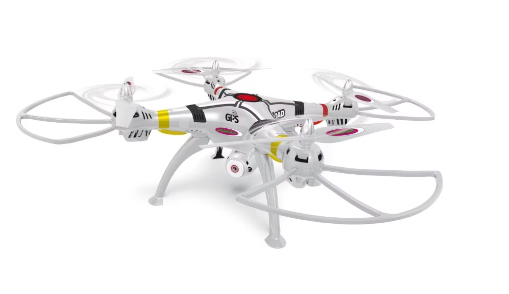 Jamara Payload GPS VR Drohne - 720p HD Kamera - 62x62x18,8 cm - Weiß