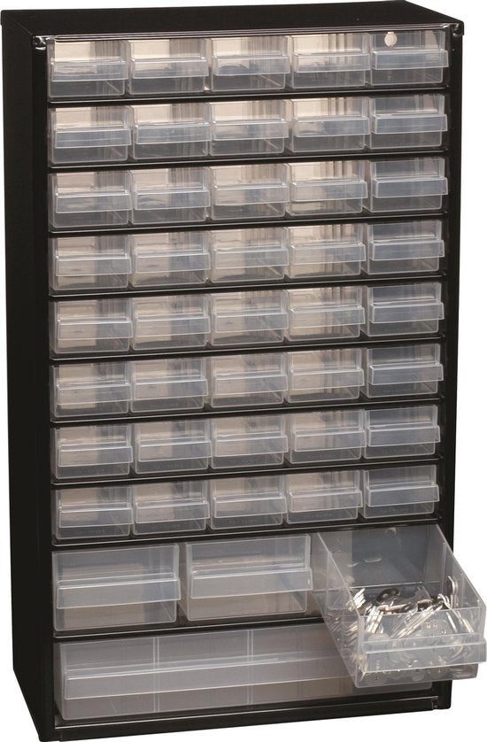 Raaco Metall-Schubladenschrank Mit 44 Schubladen Inkl. 10 Unterteilungen