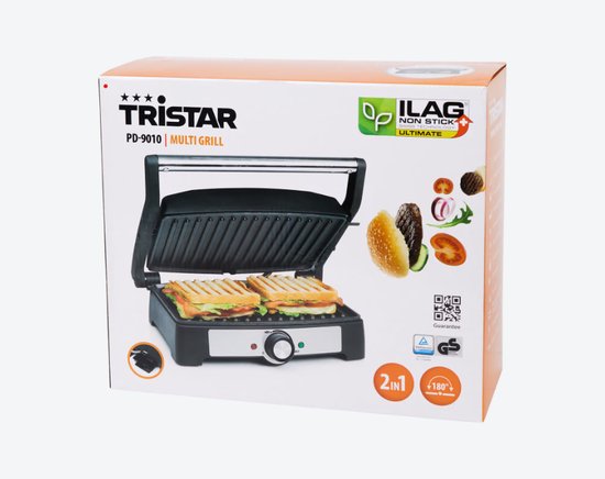 Multigrill 1500 Watt, 27,8 x 17, Antihaftbeschichtung