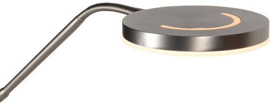 Steinhauer Exclusive – Stehlampe – Soleil2 – Stahl – Kunststoff und Metall – Designlampe – LED – 4389ST