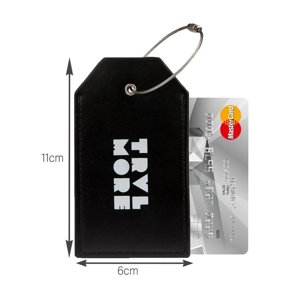 TRVLMORE Gepäckanhänger - Leder - Für Koffer und Taschen - 7 Stück - Verschiedene Farben