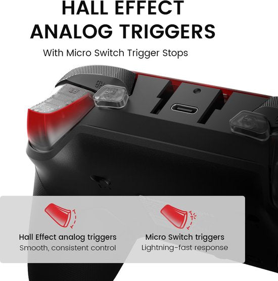 GameSir G7 Pro – Kabelgebundener Controller – Hall-Effekt – Xbox Series X/S, Xbox One, PC und Android – Weiß