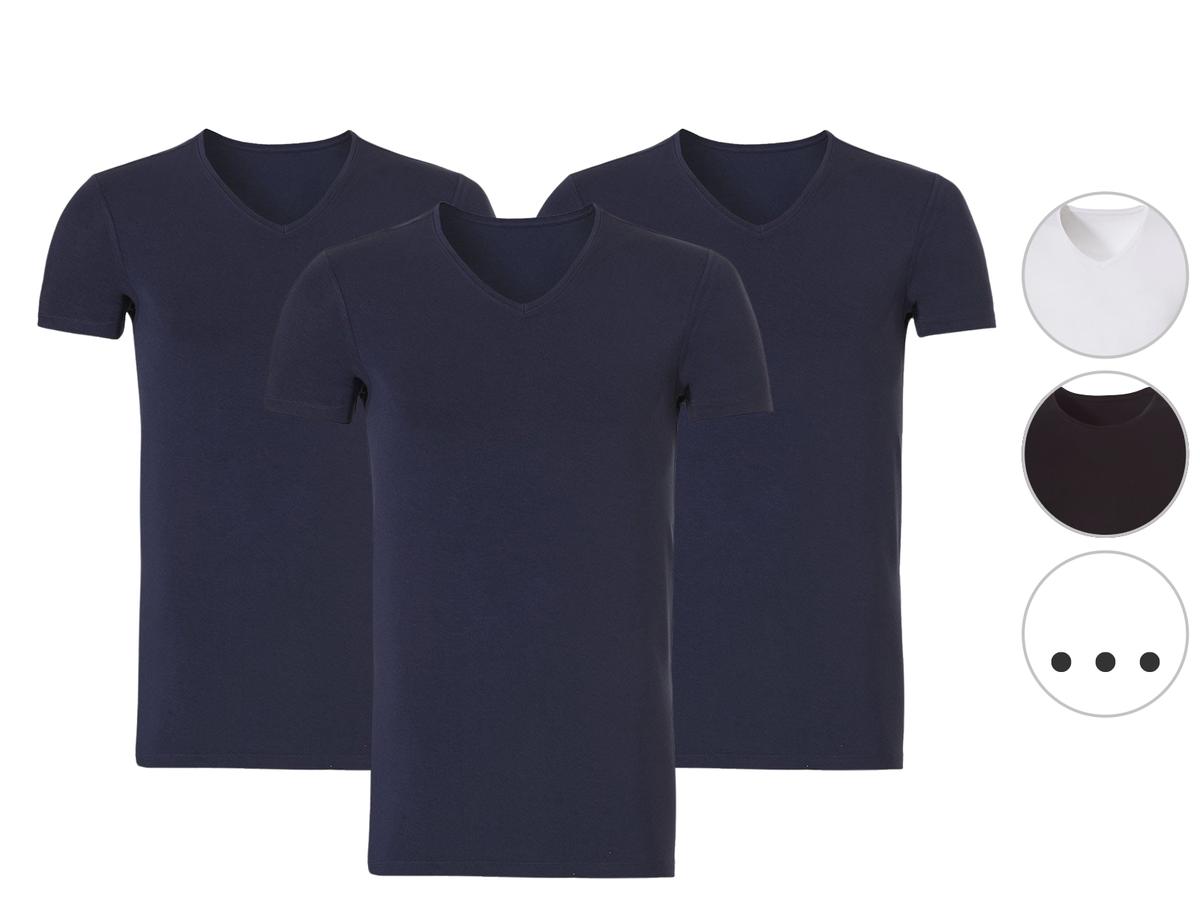 Ten Cate Basic Herren-T-Shirt – V-Ausschnitt – Größe L – Schwarz