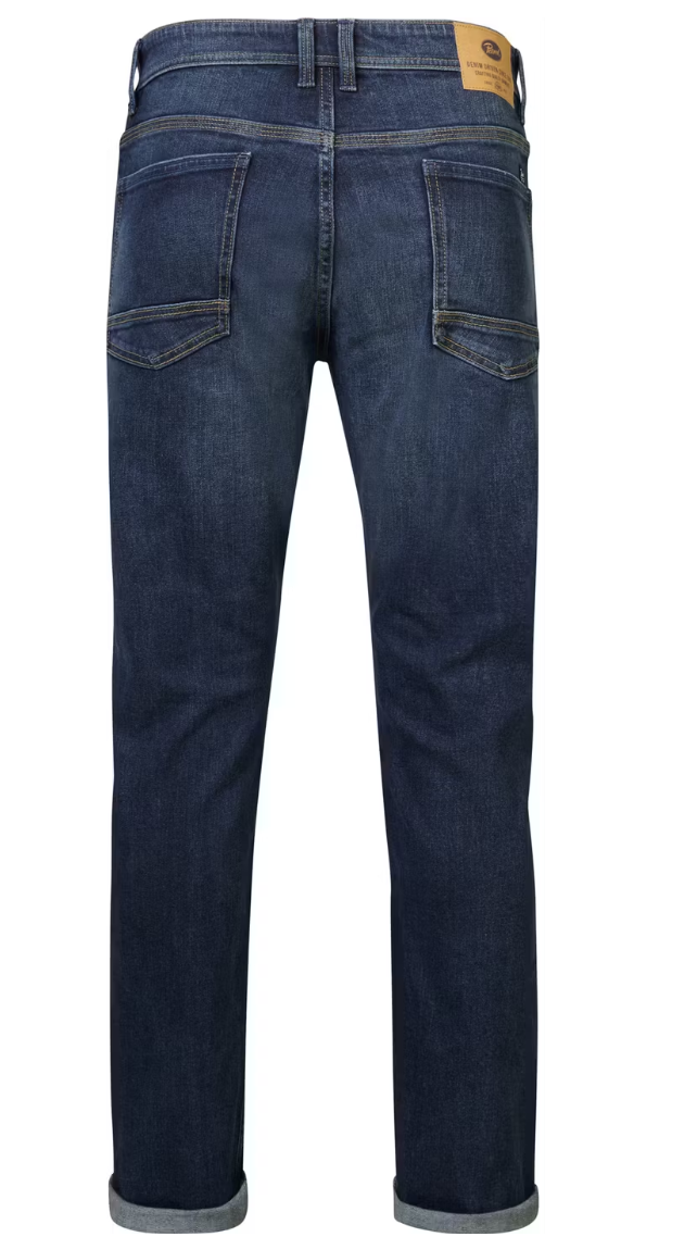 Petrol Industries Santiago Jeans – Dark Used – Größe 42 – Straight Fit