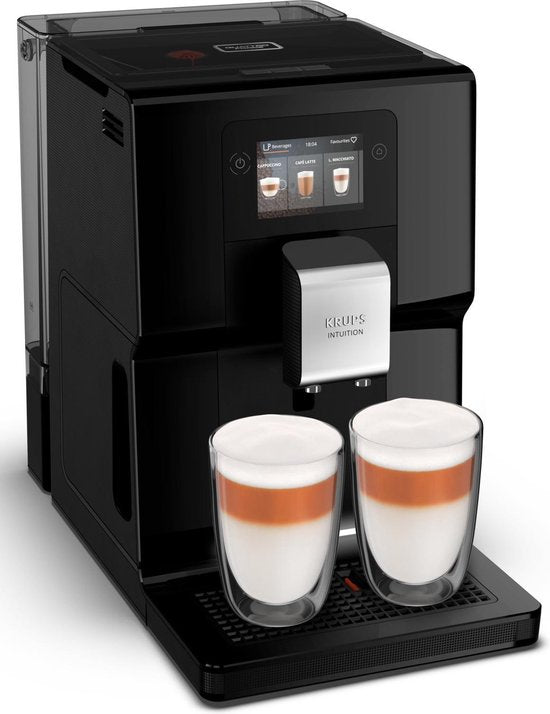 Krups Intuition Preference EA8738 – Vollautomatische Espressomaschine – inklusive Milchbehälter – 11 Rezepte
