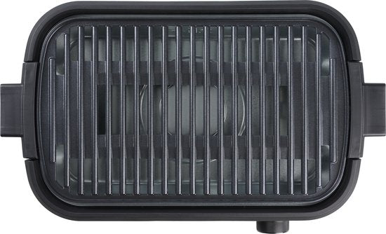 Princess Table Chef Purify – 103215 – Tischgrill – 35 x 21 cm – Tischgrill und Barbecue mit Luftfiltersystem – Integrierte Absaugung – Bis zu 260 Grad – PFAS-frei – 1800 W