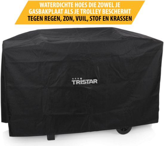 Tristar Universal-Grillabdeckung – BQ-6302FT – Wasserdichte Schutzhülle – Grillabdeckung – 136 x 90 cm