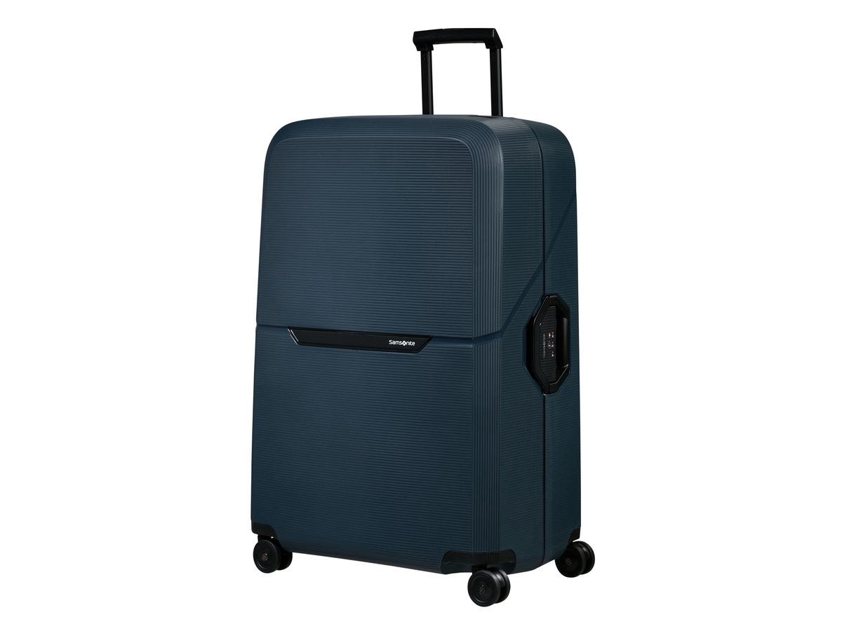 Samsonite Magnum Eco Spinner – Nachhaltig – Geräumig – 81 cm – Midnight Blue
