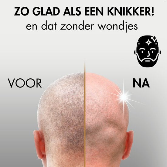 6-in-1 Rasierer - Trimmer - Clipper - Sansbeauté® SkullSharp PRO - Elektrischer Gesichts- und Kopfrasierer - Nass- und Trockenrasur - Kabelloses Laden - Elektrisch