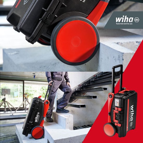 Werkzeugkoffer XXL III (Solo) für Elektriker – WIHA 44129