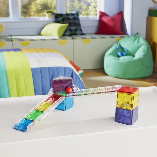 Magna Tiles Rail Racers, 33-teilig