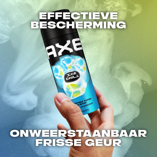AXE Deodorant Bodyspray – Ice Chill – mit einem unwiderstehlichen Duft – 150 ml