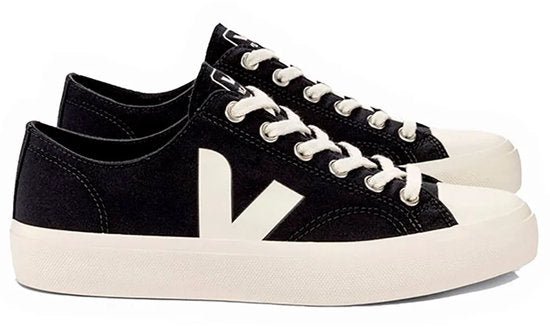 Veja Wata II Low Canvas-Schuhe, schwarz, EU 45, Herren