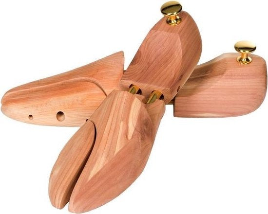 tectake - Luxus Schuhspanner Größe 42-43 Zedernholz - 402252