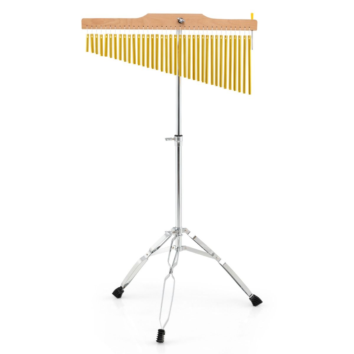 Coast Chimes 36 Rods Gold/Silber - 61 x 61 x 83-116 cm - Mit verstellbarem Ständer und Tragetasche