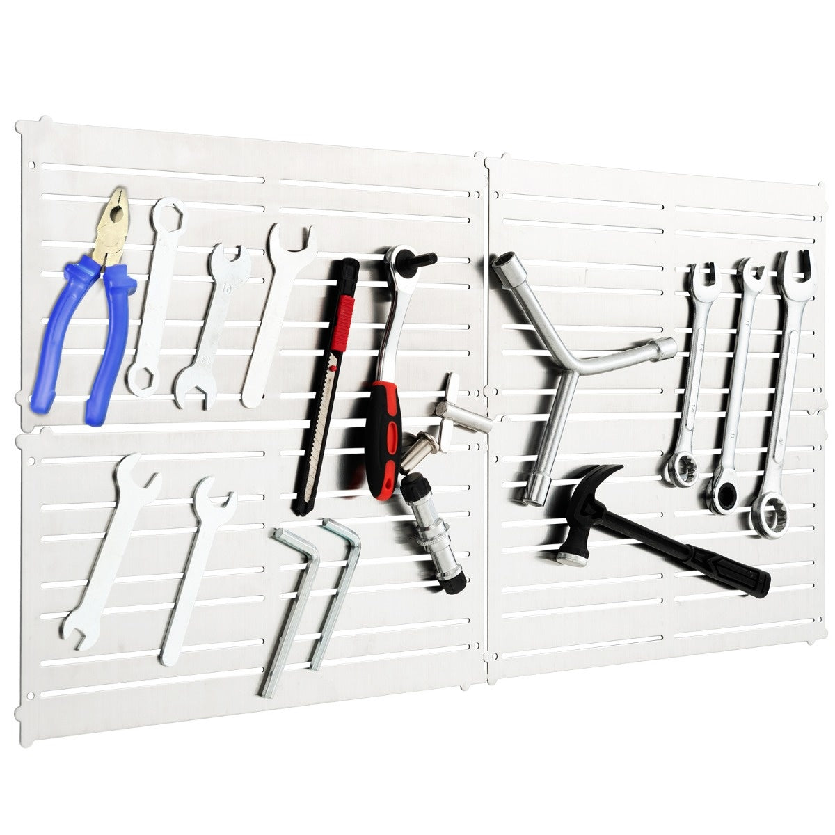 Coast magnetische gereedschapshouder Wall 4 Toolplaten 32 Sterke magnetische strips
