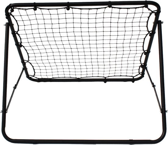 AXI Rebounder100 Schwarz – 100 x 100 cm – Verstellbarer Rebounder – Kickback – Tchouk – Multisport