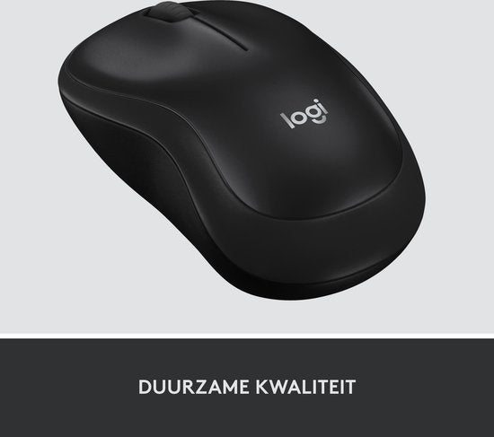 Logitech M220 Silent – Kabellose Maus – USB-Nano-Empfänger – Grau