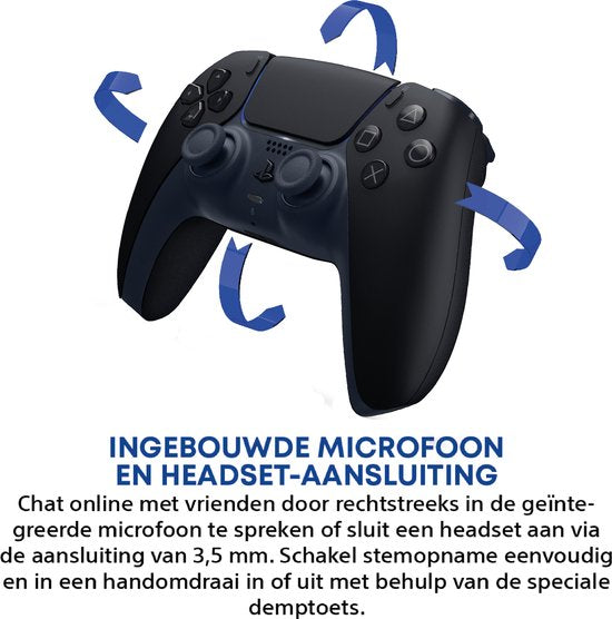 Sony PS5 DualSense Wireless-Controller – Midnight Black