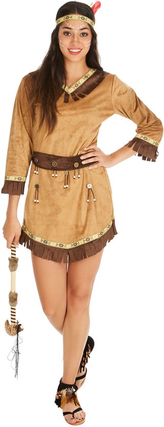 Dressforfun Faschingskostüm Indianerin Apache Sexy Ashley – Damen – Größe XXL