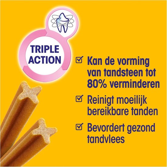 Pedigree Dentastix Mini für Hunde – Zahnpflegender Hundesnack – 7 Stück