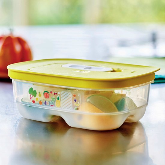 Tupperware Fridge Smart 0,8 l – Frischhaltebehälter – BPA-frei – Vorratsbehälter – Lunchbox – Kunststoffbehälter – Lebensmittelbehälter – Lebensmittel bleiben doppelt so lange frisch