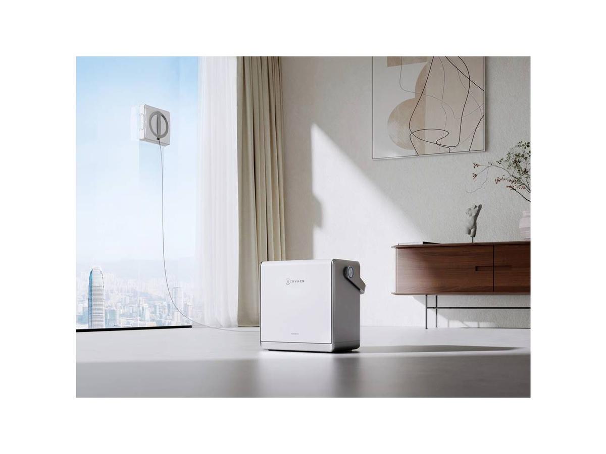 Ecovacs Winbot W2 Pro Omni Fensterreinigungsroboter – Fortschrittliche Navigation – Selbstreinigend – Weiß
