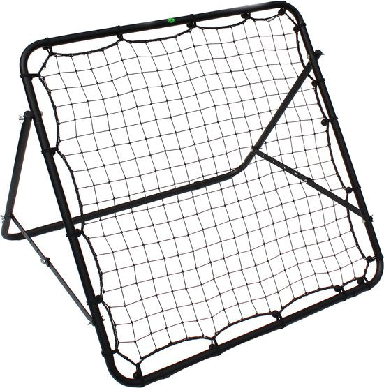 AXI Rebounder100 Schwarz – 100 x 100 cm – Verstellbarer Rebounder – Kickback – Tchouk – Multisport