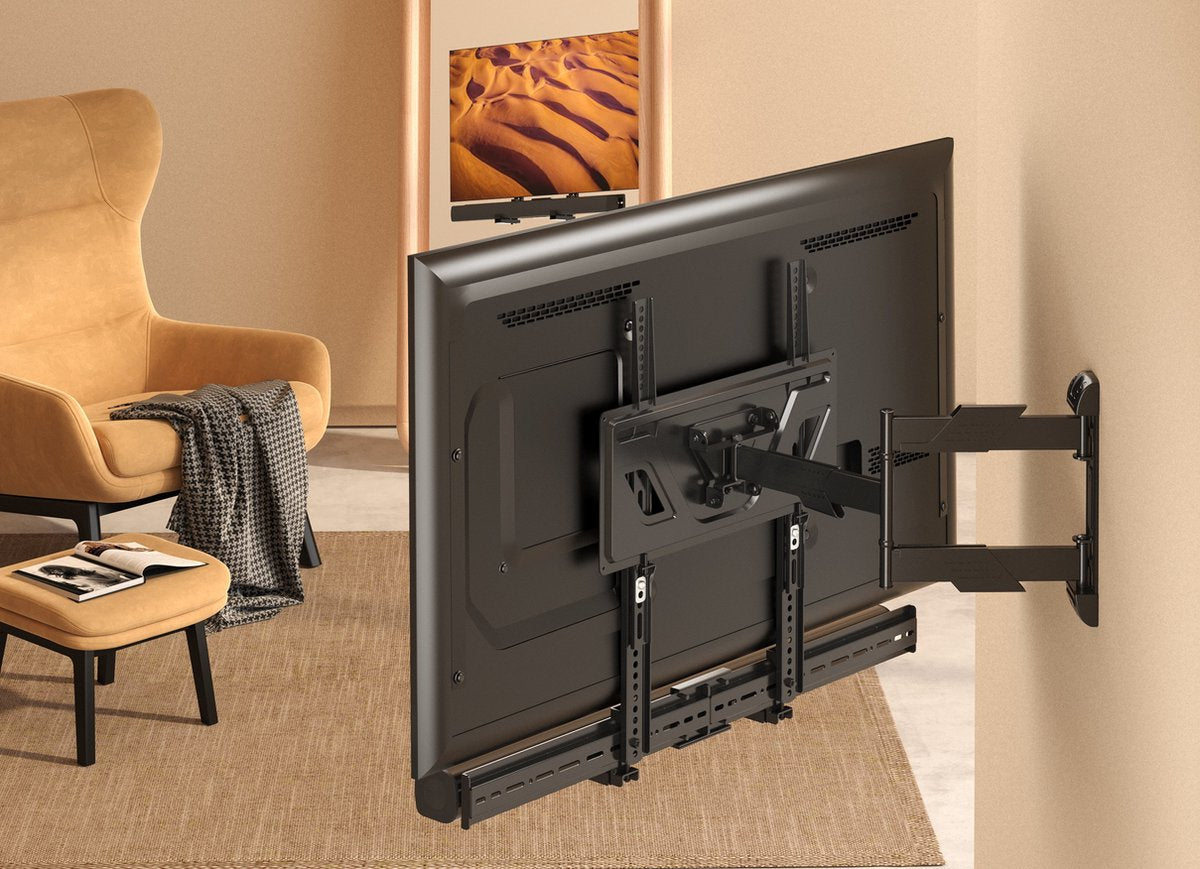 Soundbar-Halterung universal - Montage unter oder über TV - Wandmontage
