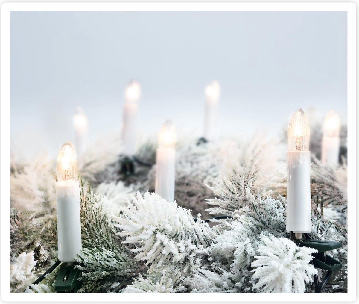 Home & Styling Kerzenlichter 50 Led 12,2 Meter Creme