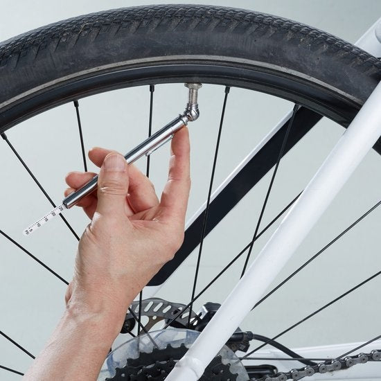 tectake - Fahrrad-Werkzeugsatz - 50-teiliger Werkzeugkoffer - grau - 403284
