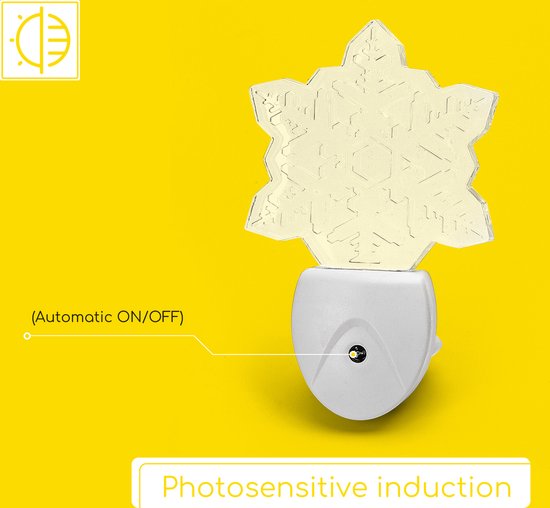 Aigostar 10PXZ – Nachtlicht für Kinder – Steckdosenlampe – LED-Nachtlicht für die Steckdose – Mehrfarbig – Steckdosenlampe