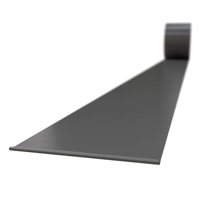 Juskys Sichtschutzstreifen - Satz mit 2 Rollen - wetter- und wasserbeständig - hellgrau