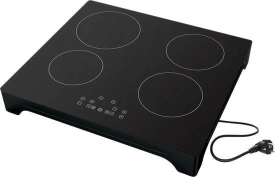 Tomado - TIH6010B - Induktionskochfeld - Freistehend - 1 Phase Plug & Play - Touch Controls - Schwarz