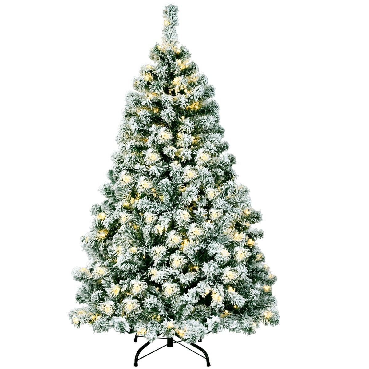 Coast 135 cm großer Weihnachtsbaum verschneit mit Metallständer