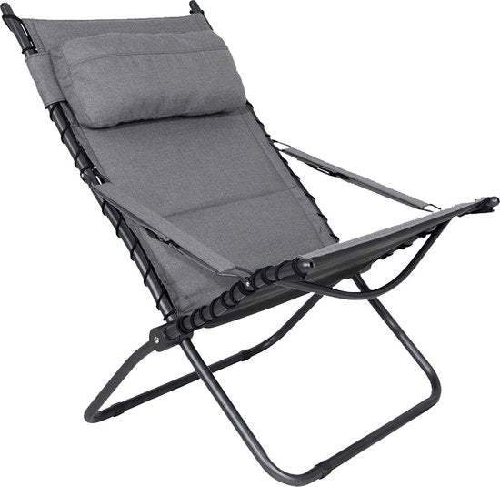 Crespo – Loungesessel – AP/262 – Tex-Comfort – Hellgrau