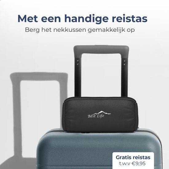 Best Life Nackenkissen Airplane - Reisekissen - Nackenkissen Car Child - Memory Foam