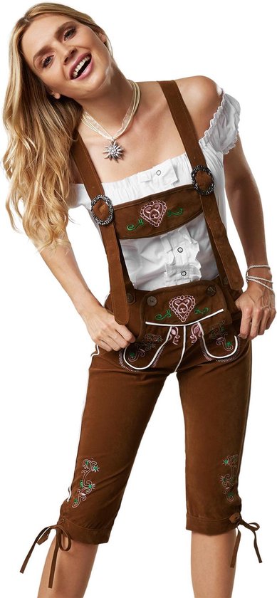 Dressforfun Faschingskostüm Lederhose Walchensee – Damen – Größe S
