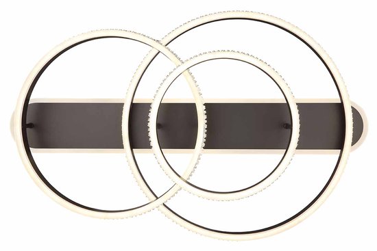 Globo – Deckenleuchte – Grouni – Nickel – Metall – Deckenleuchte – LED – 67314-75