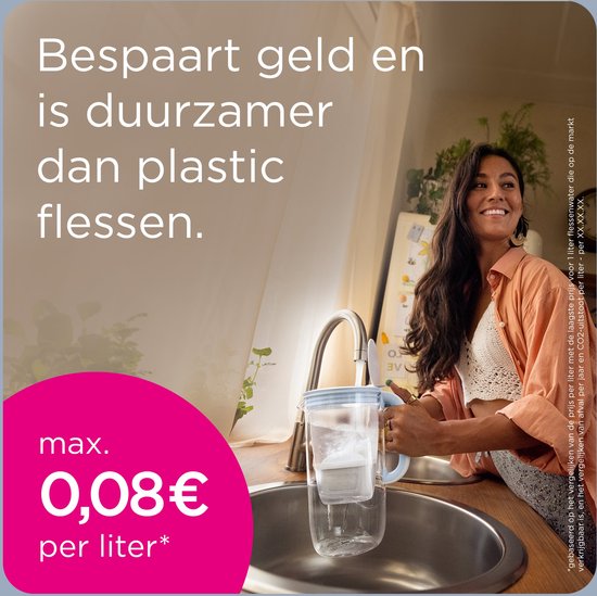 BRITA Flow Wasserspender – 8,2 l – Großes Fassungsvermögen speziell für Familien – Inkl. 1 MAXTRA PRO Pure Performance – Nachhaltig verpackt