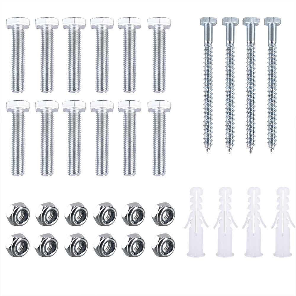 Monza Fahrradträger - Fahrradaufbewahrung - für 6 Fahrräder - 160x32x27 cm - Fahrradträger aus Metall